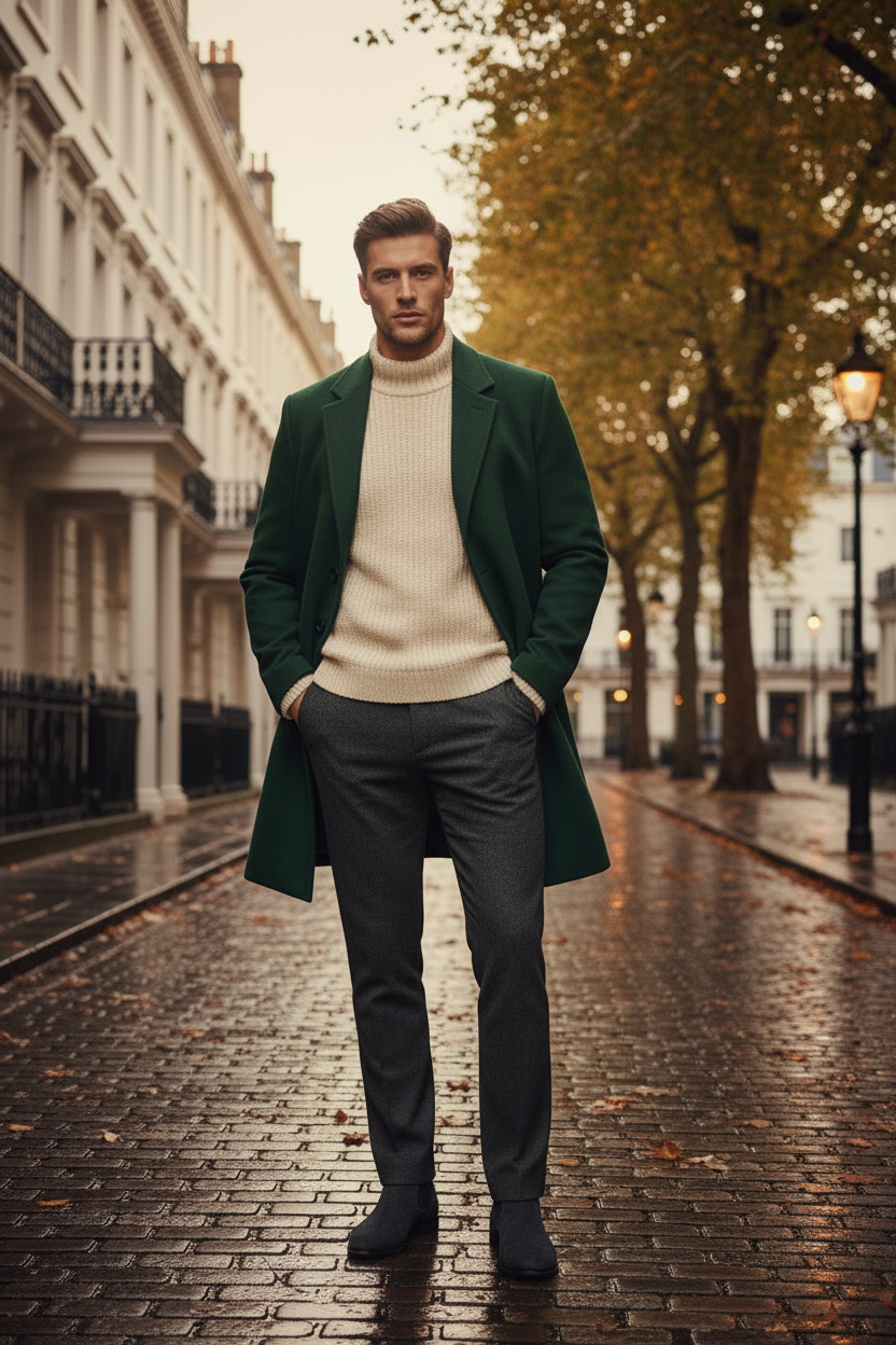 Men London AW collectiefoto