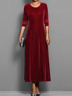 Elizabeth Soft Velvet Dress
