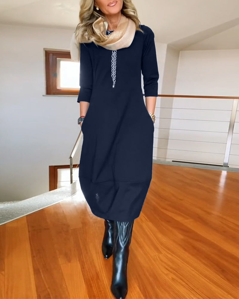 Seraphina Elegant Flattering Dress