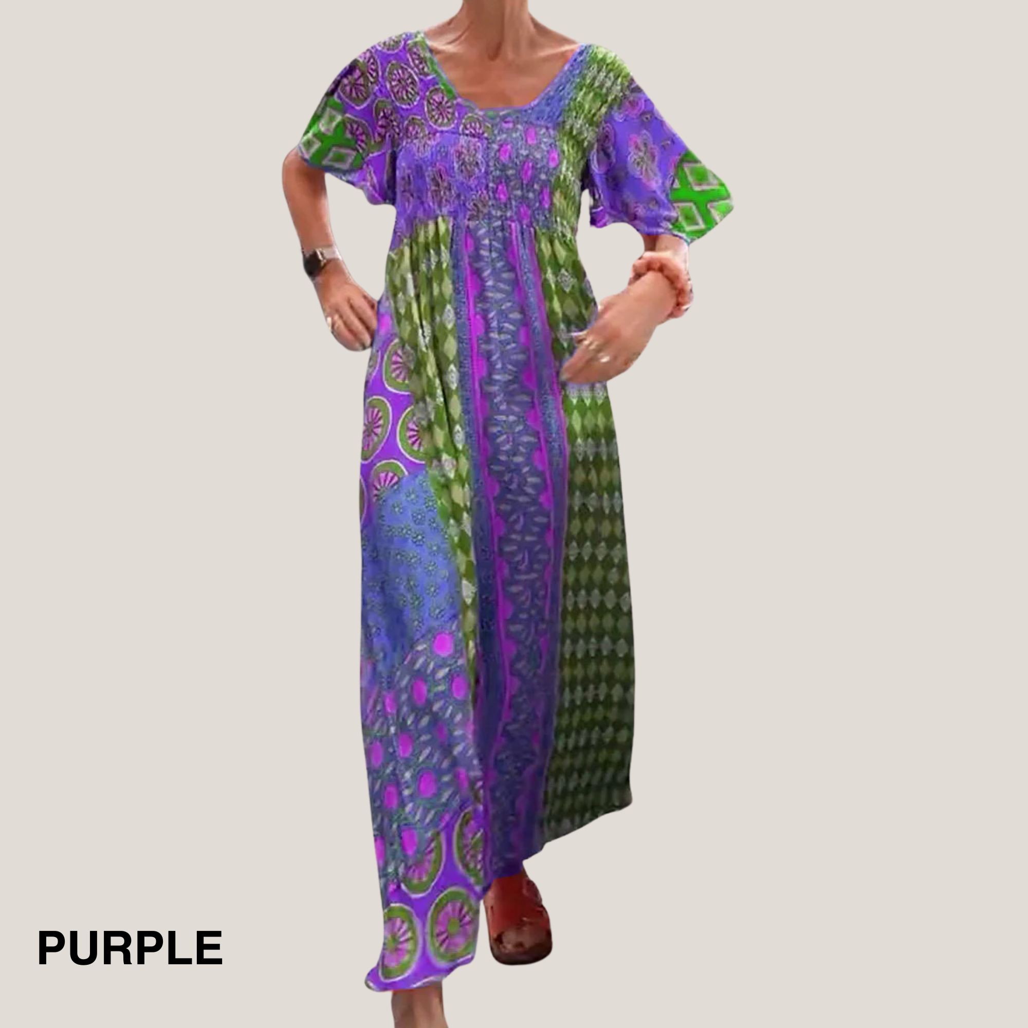 Vanessa Paisley Midi Dress