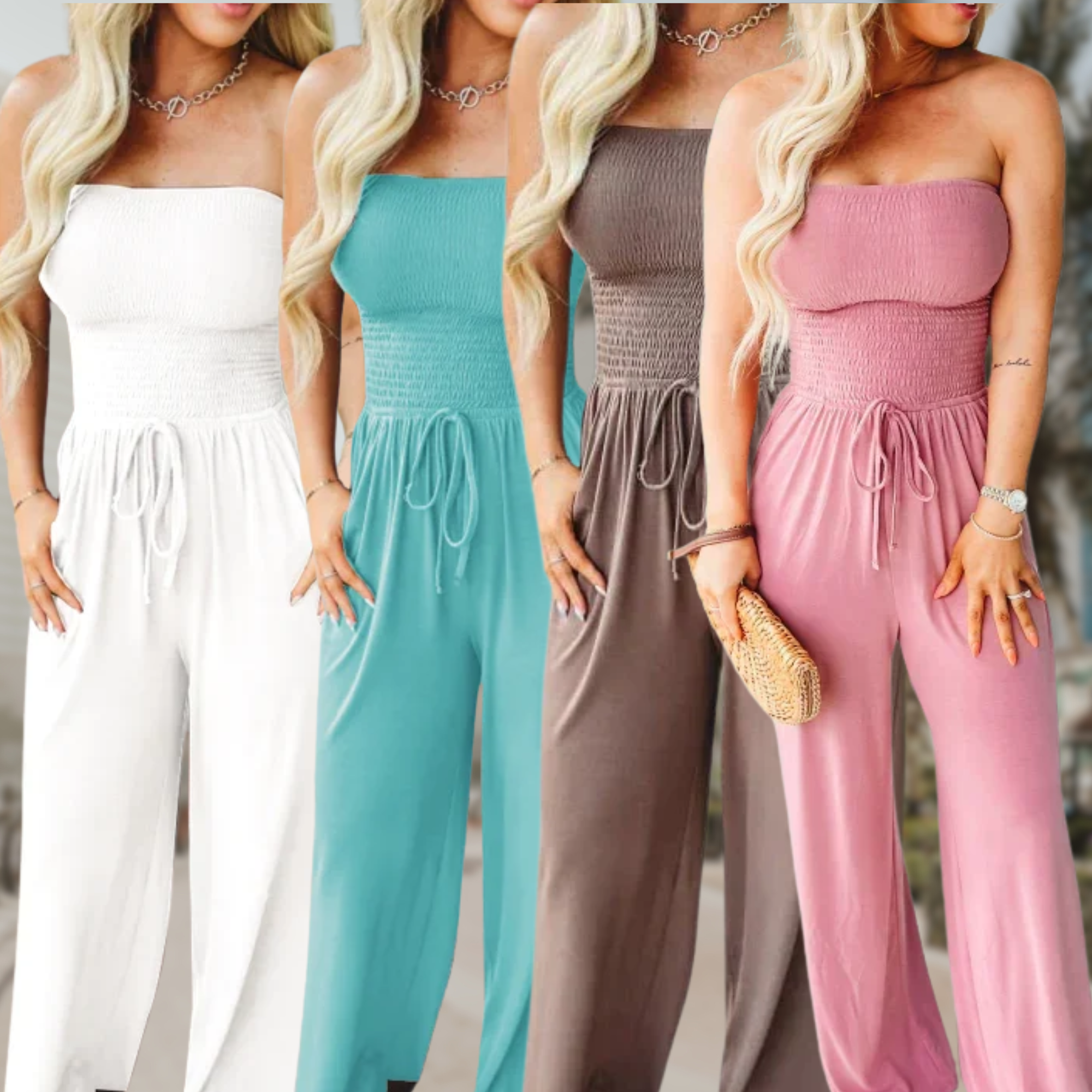 Bella Off-Shoulder Jumpsuit