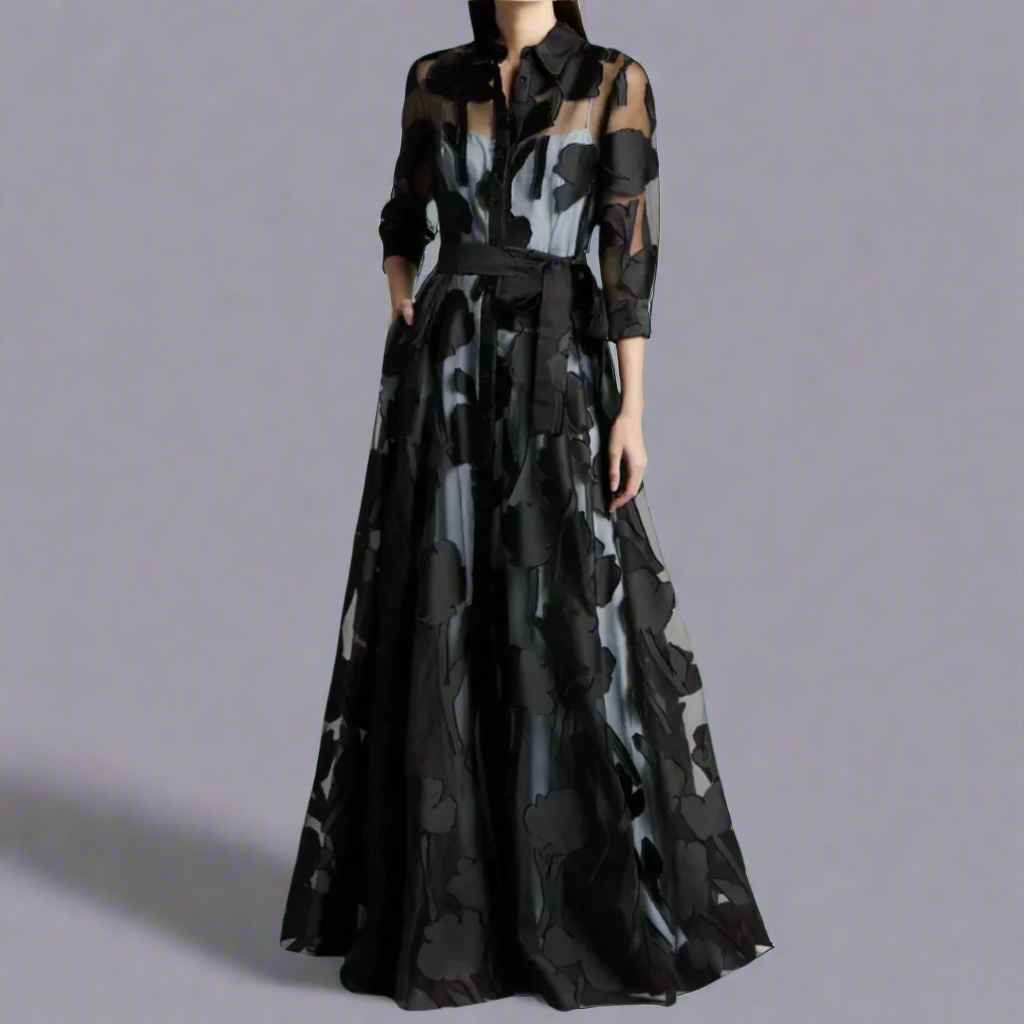 Denise Long Lightweight Dress