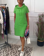 Tina Relaxed Hoodie Dress