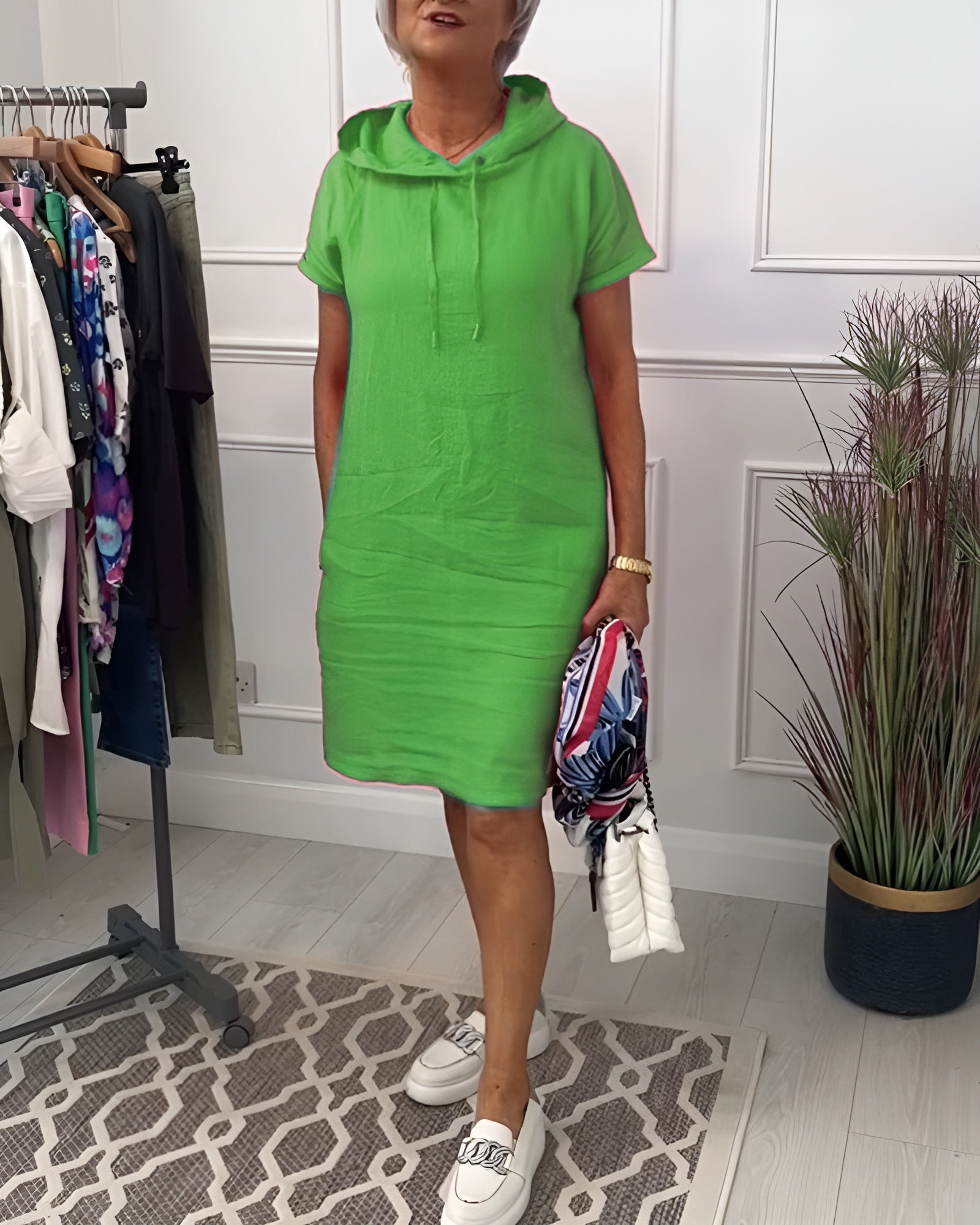 Tina Relaxed Hoodie Dress