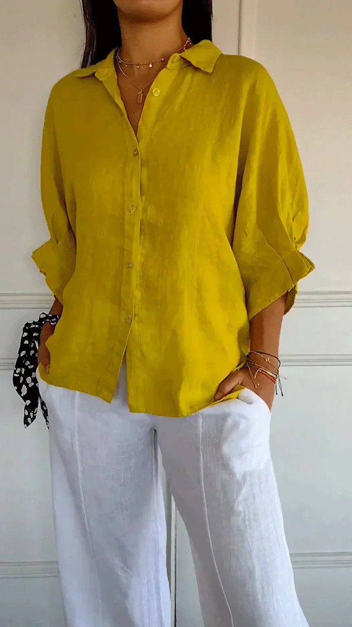 Casual Button-Up Shirt
