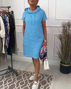 Tina Relaxed Hoodie Dress