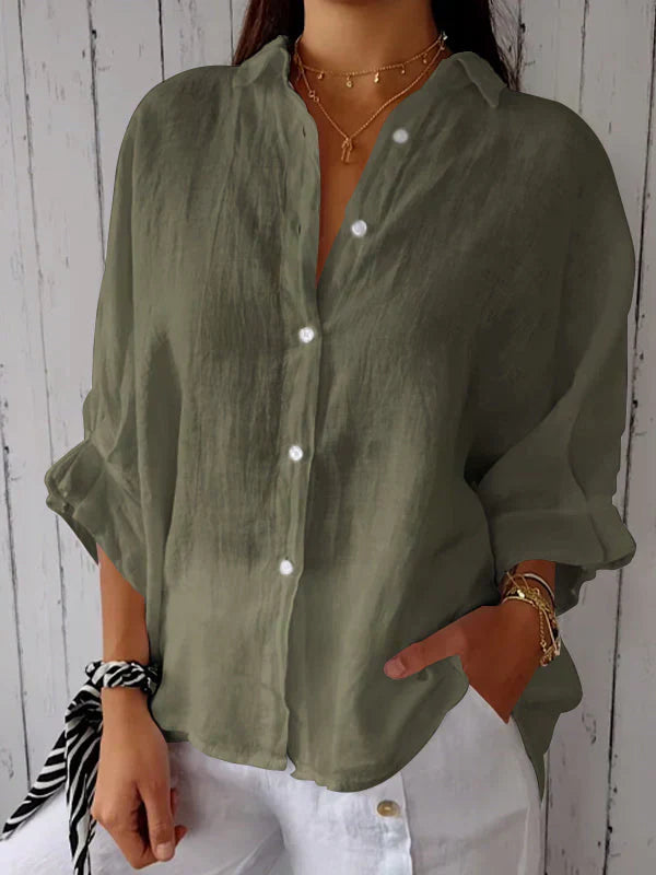 Casual Button-Up Shirt
