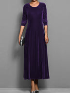 Elizabeth Soft Velvet Dress