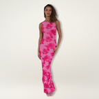 Lily Pink Floral Maxi Dress