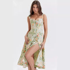Dahlia Floral Jacquard Midi Dress