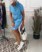 Tina Relaxed Hoodie Dress