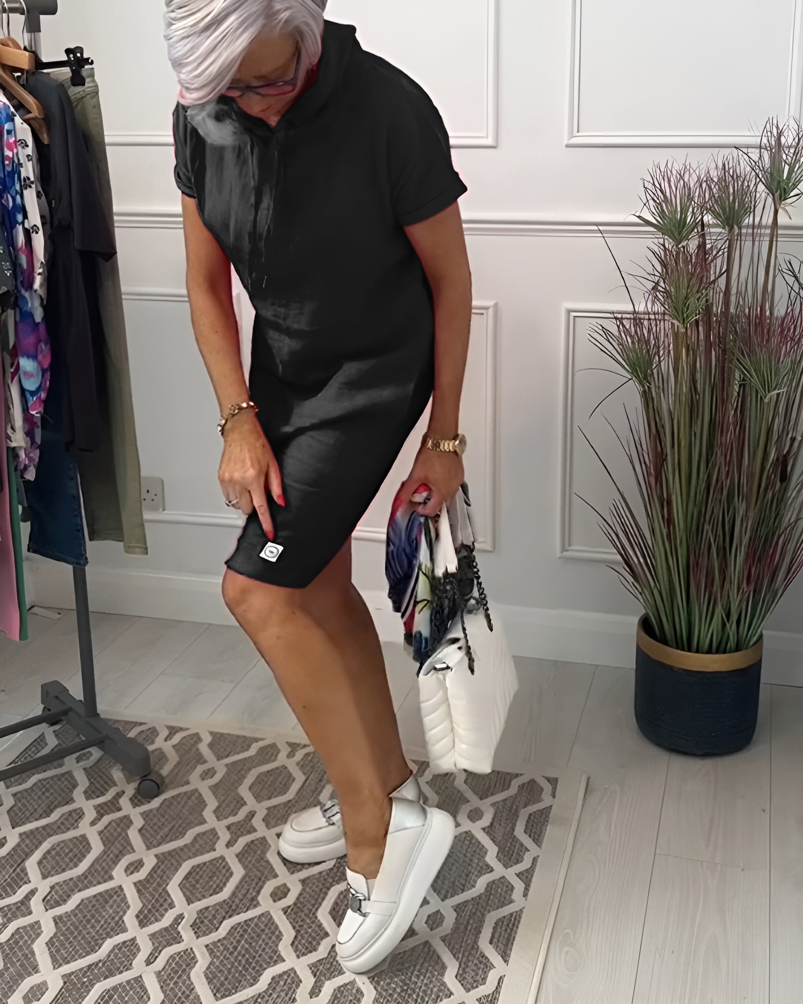 Tina Relaxed Hoodie Dress