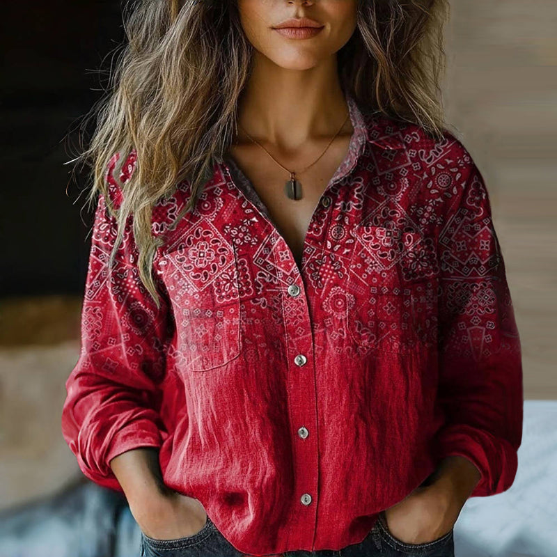 Rebecca Bohemian Vintage Blouse