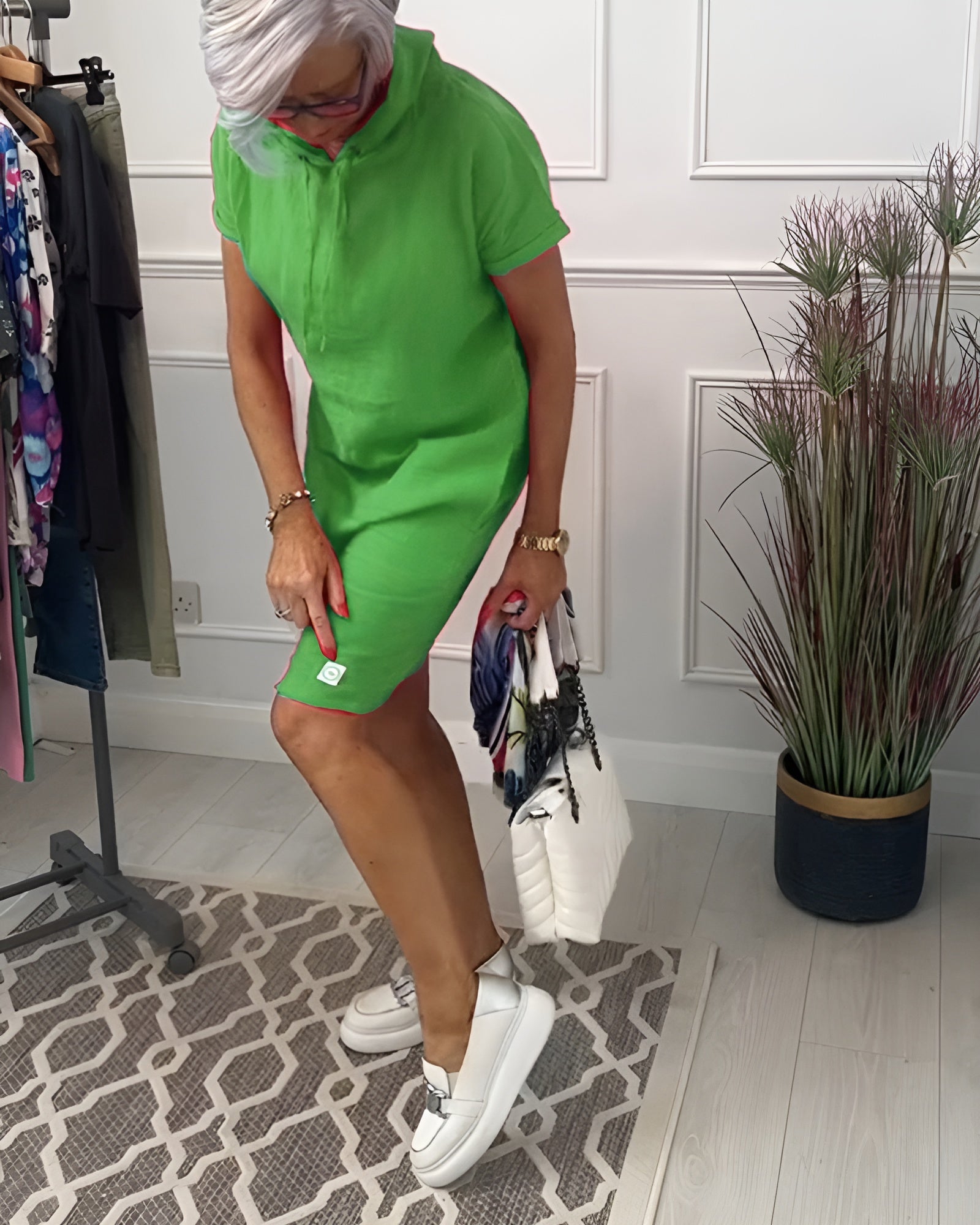Tina Relaxed Hoodie Dress