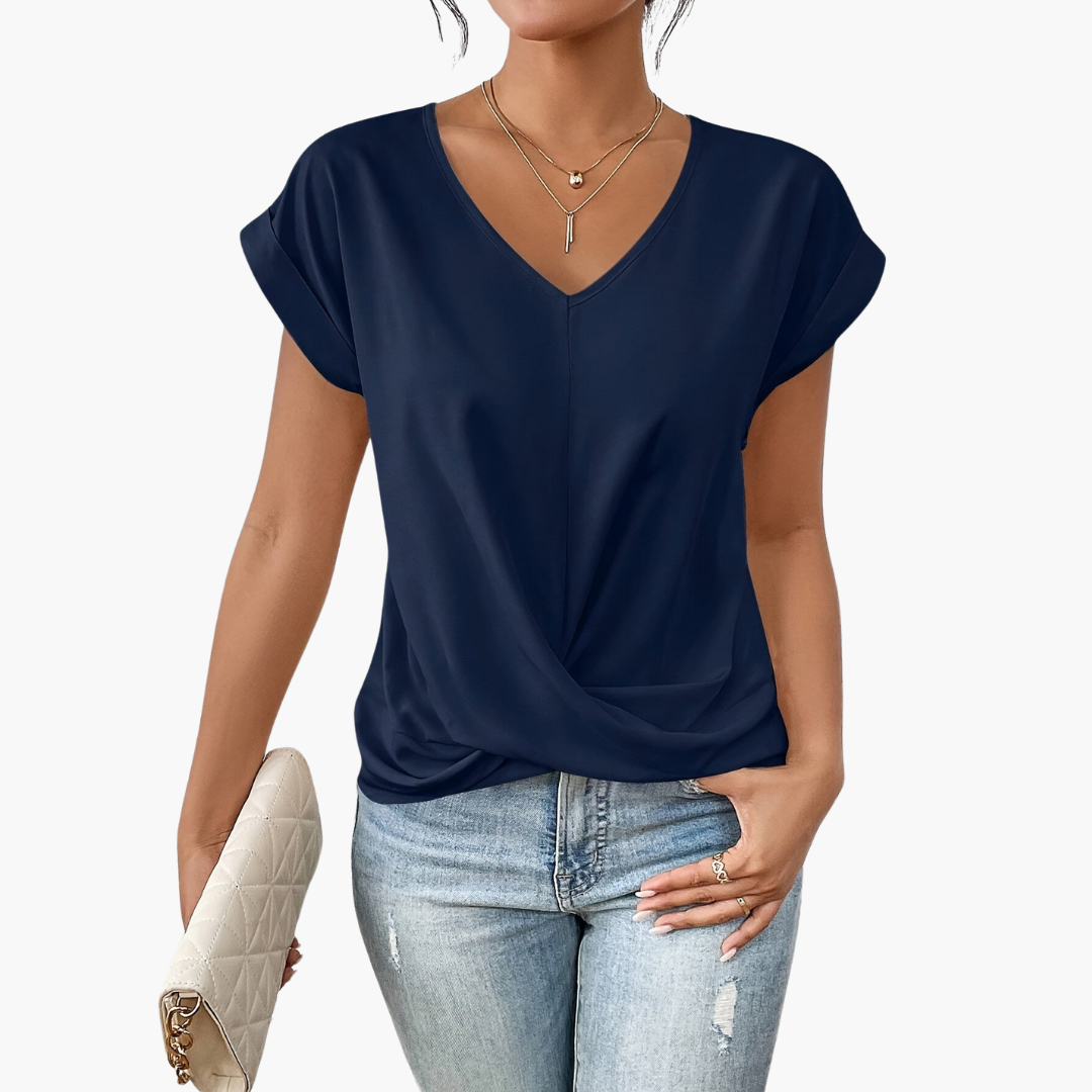 Clara Heart Neckline T-Shirt