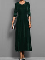 Elizabeth Soft Velvet Dress