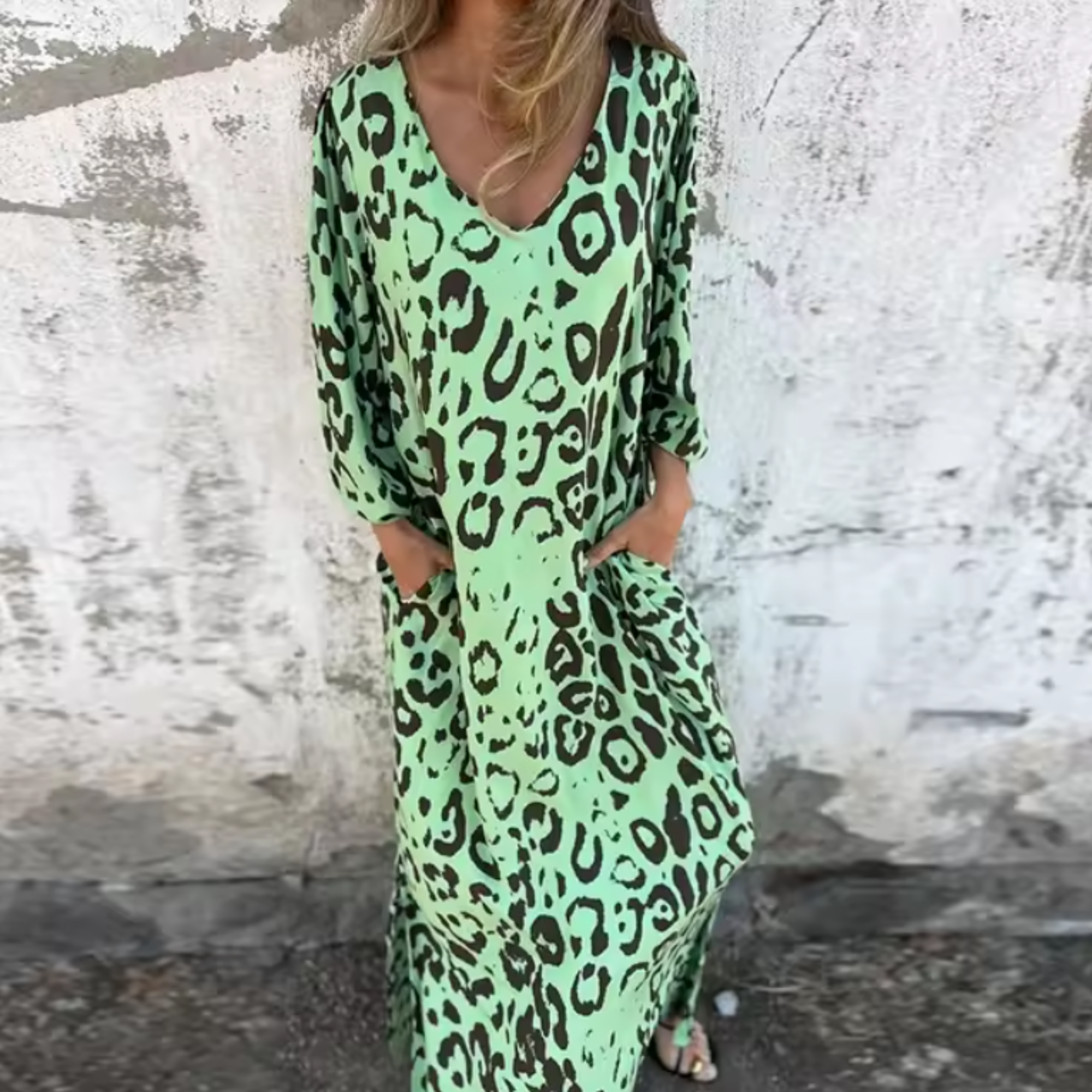 Andrea Flowing Spring Dress