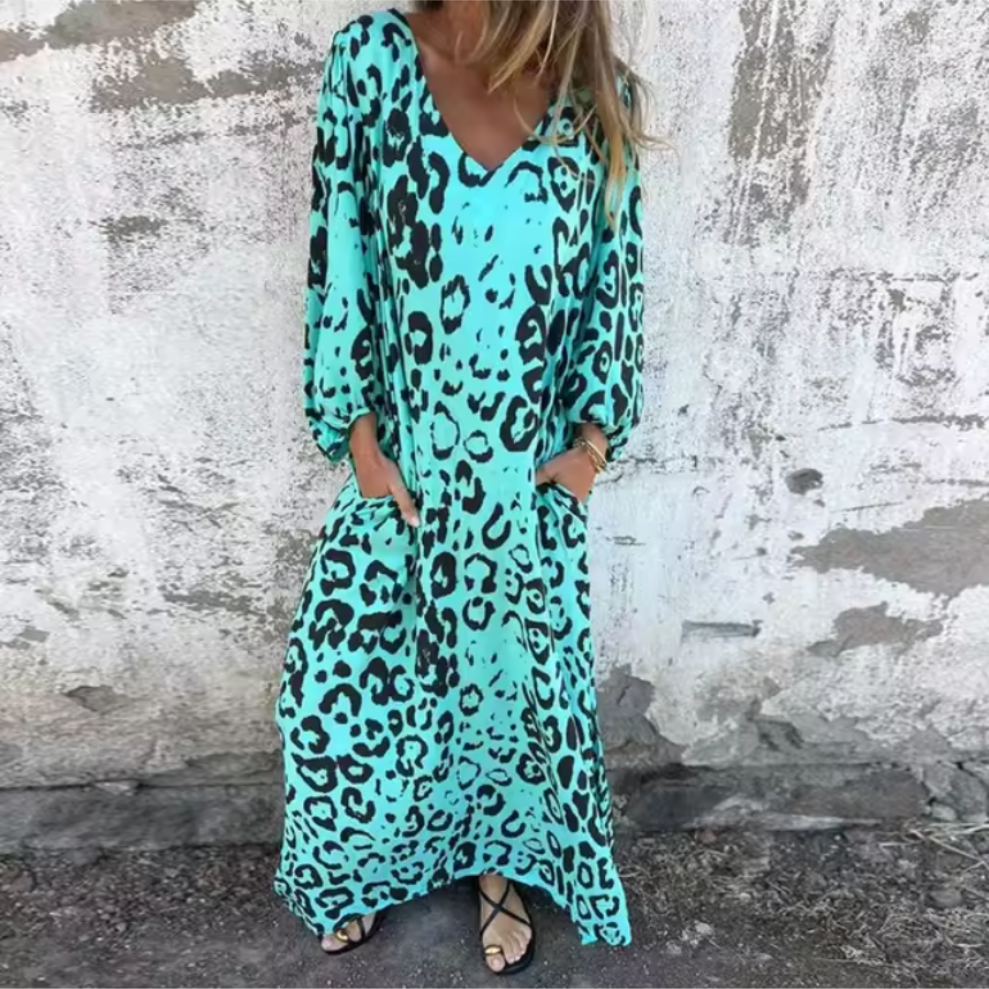 Andrea Flowing Spring Dress