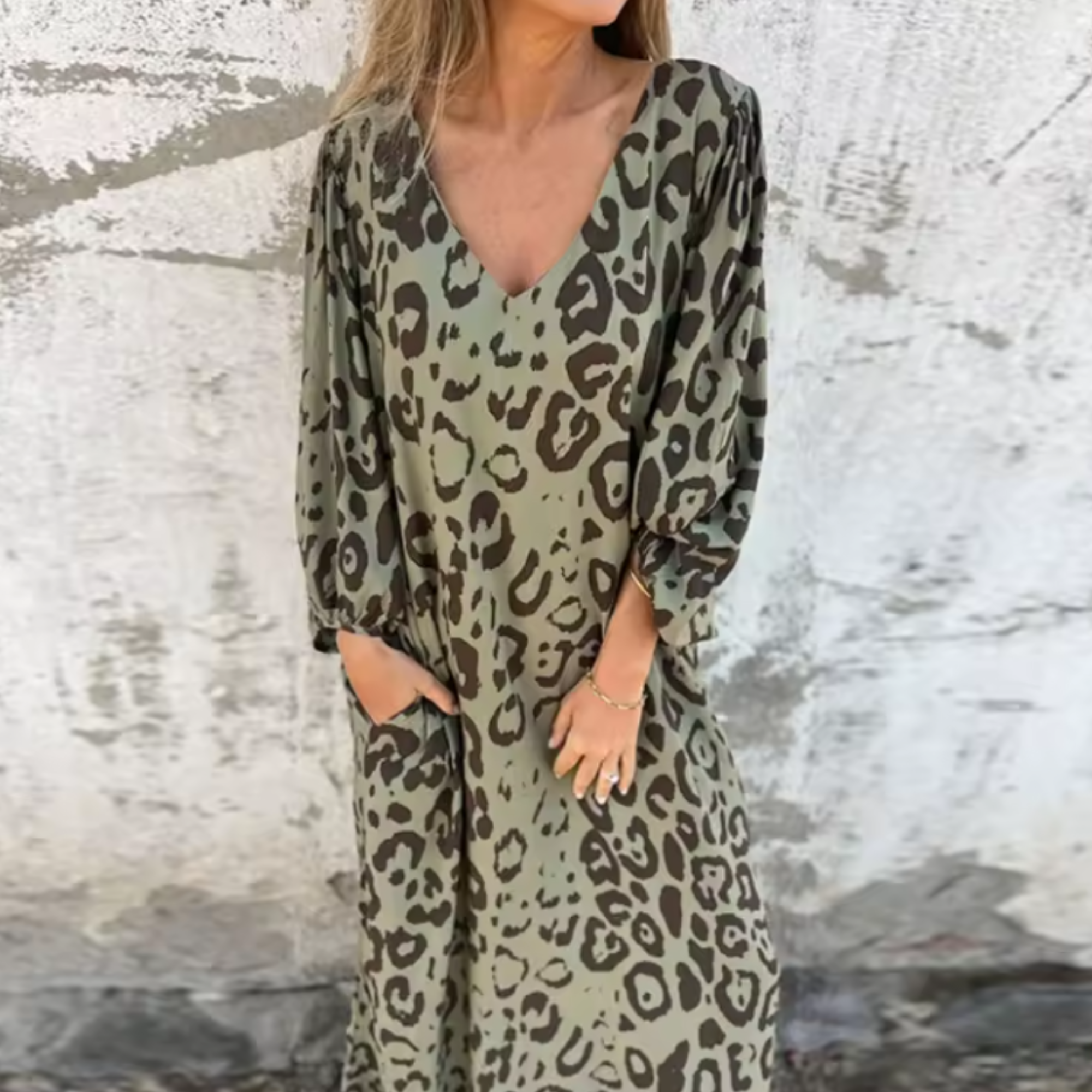 Andrea Flowing Spring Dress