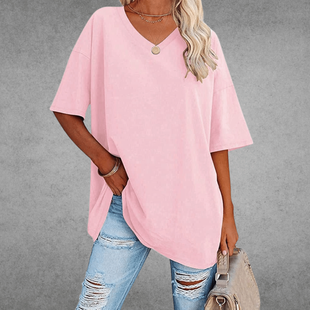 Nikita Oversized V-Neck Shirt