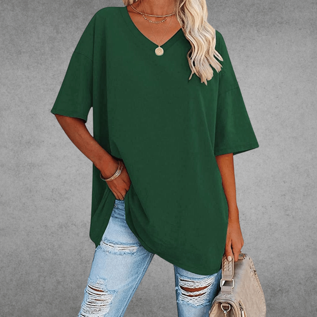 Nikita Oversized V-Neck Shirt