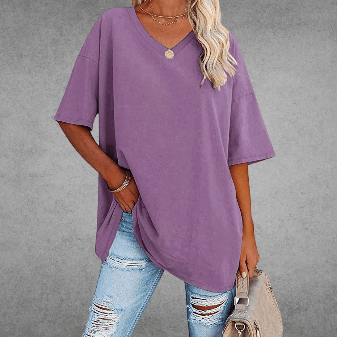 Nikita Oversized V-Neck Shirt