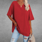 Nikita Oversized V-Neck Shirt