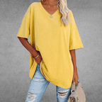 Nikita Oversized V-Neck Shirt