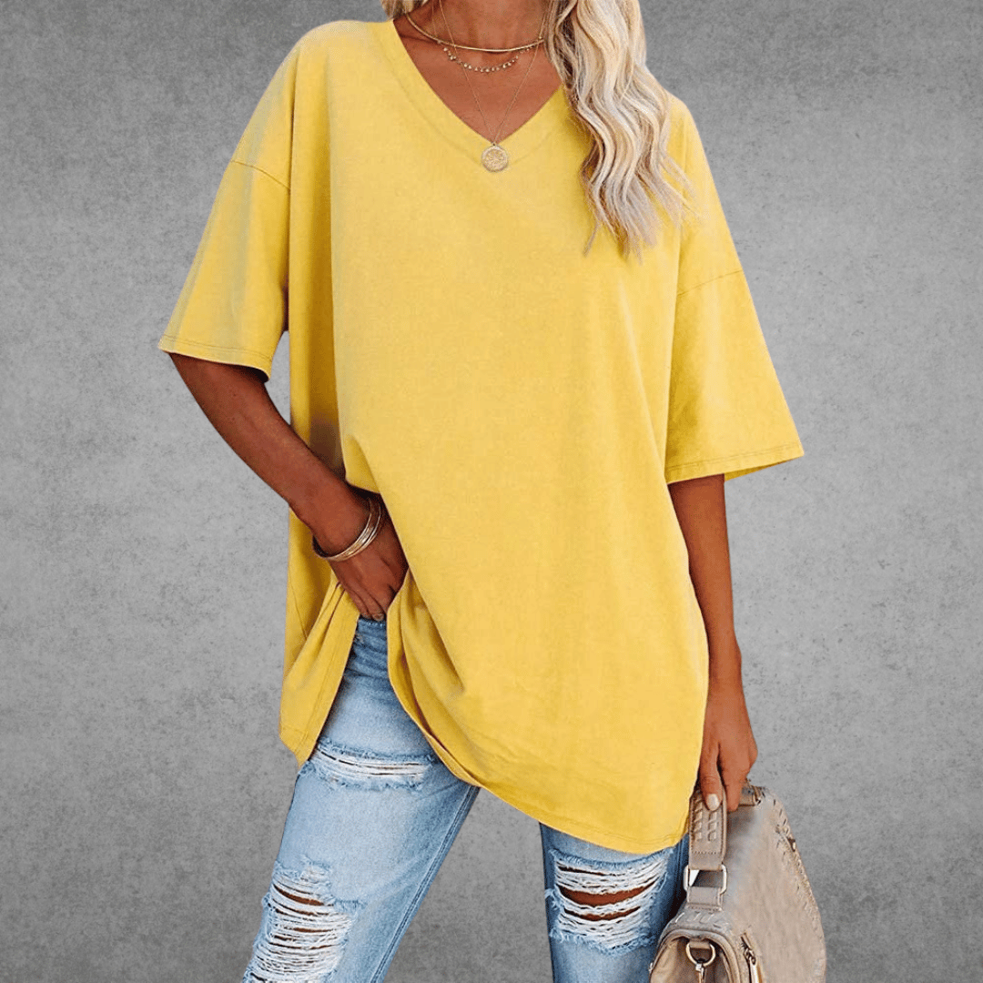 Nikita Oversized V-Neck Shirt