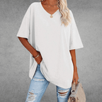 Nikita Oversized V-Neck Shirt