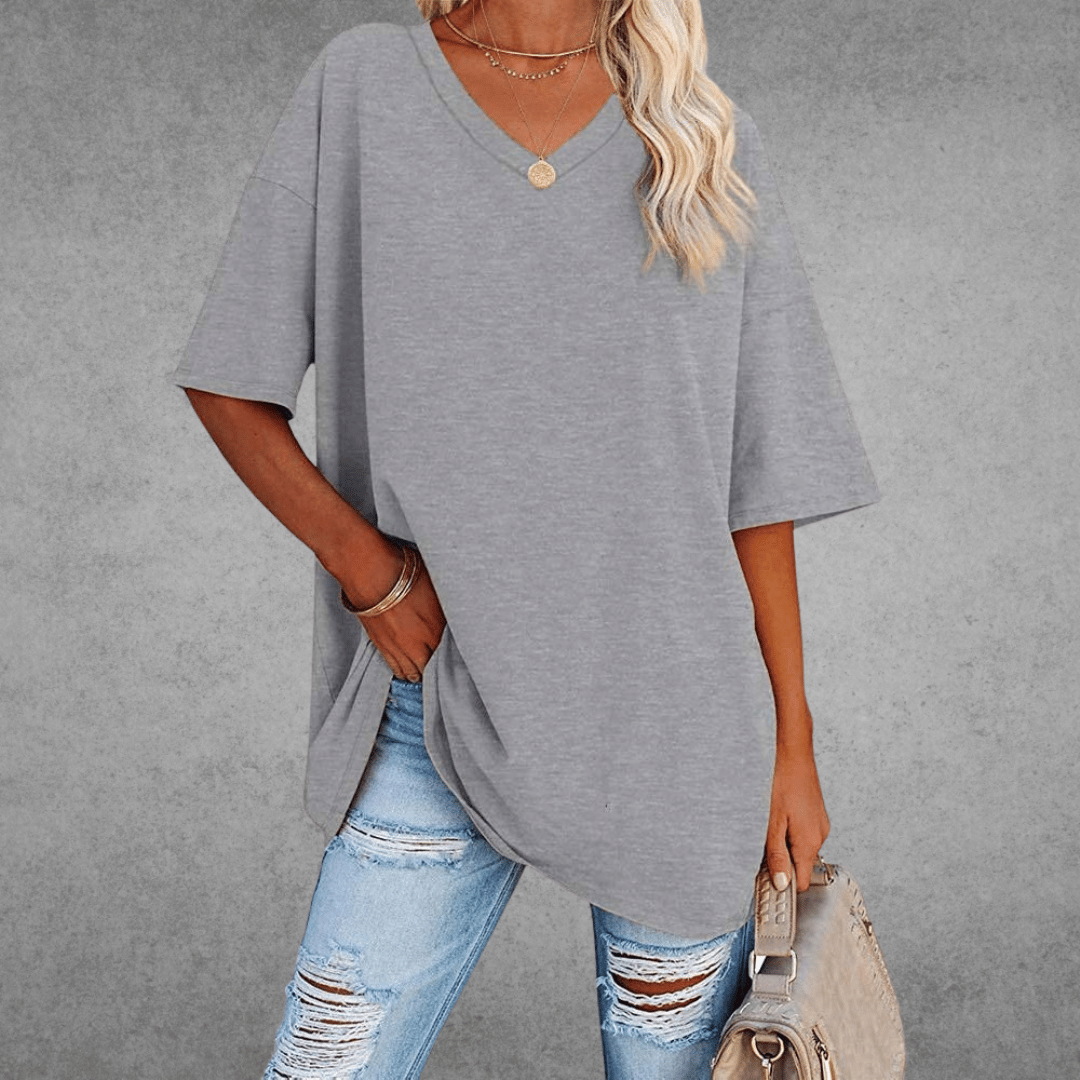 Nikita Oversized V-Neck Shirt
