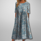 Gail Relaxed Floral Midi Dress