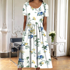 Ruby Floral Midi Dress