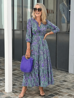 Ivy Casual Floral Boho Dress