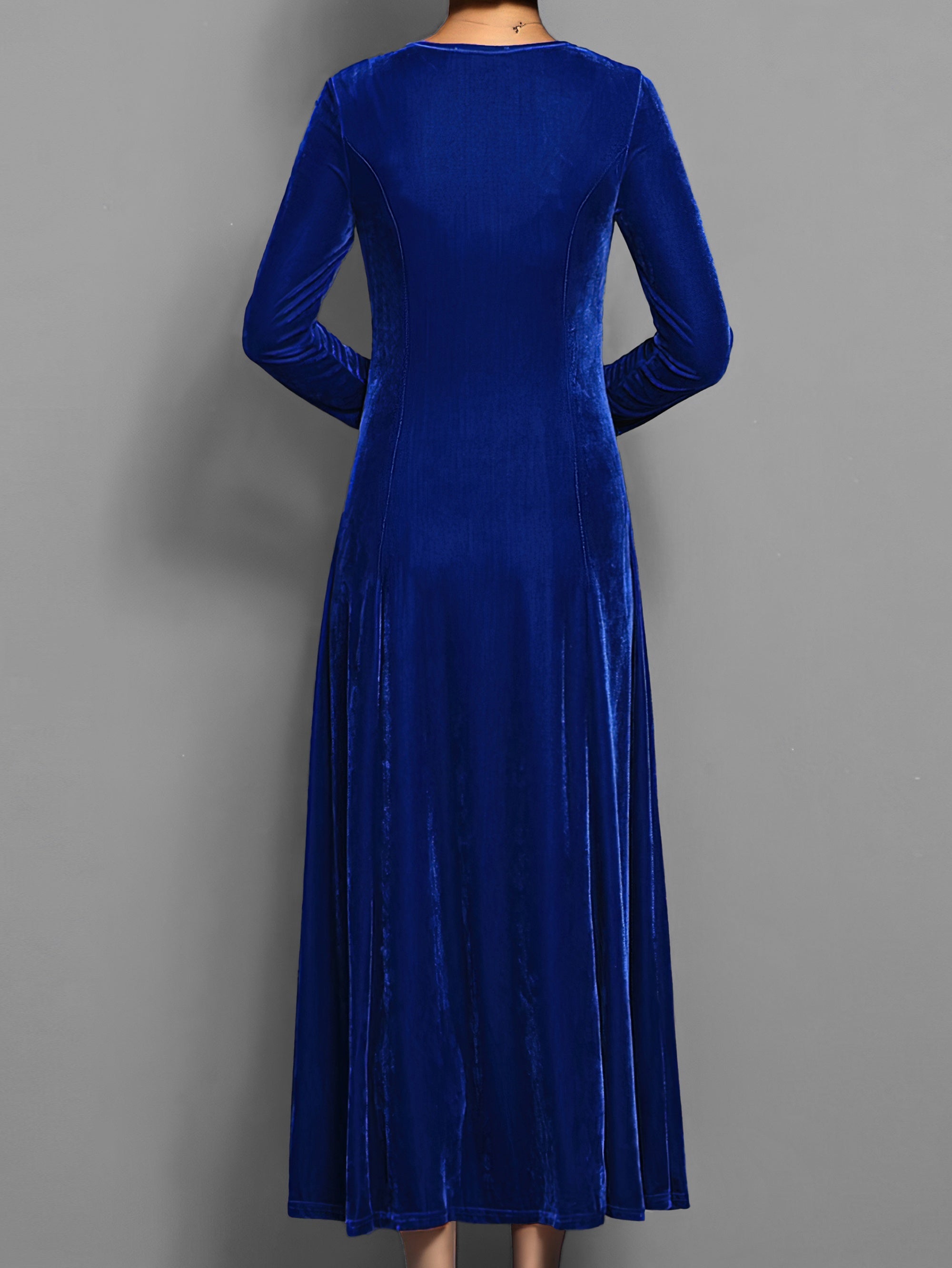Elizabeth Soft Velvet Dress