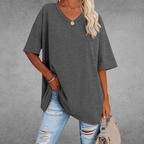 Nikita Oversized V-Neck Shirt