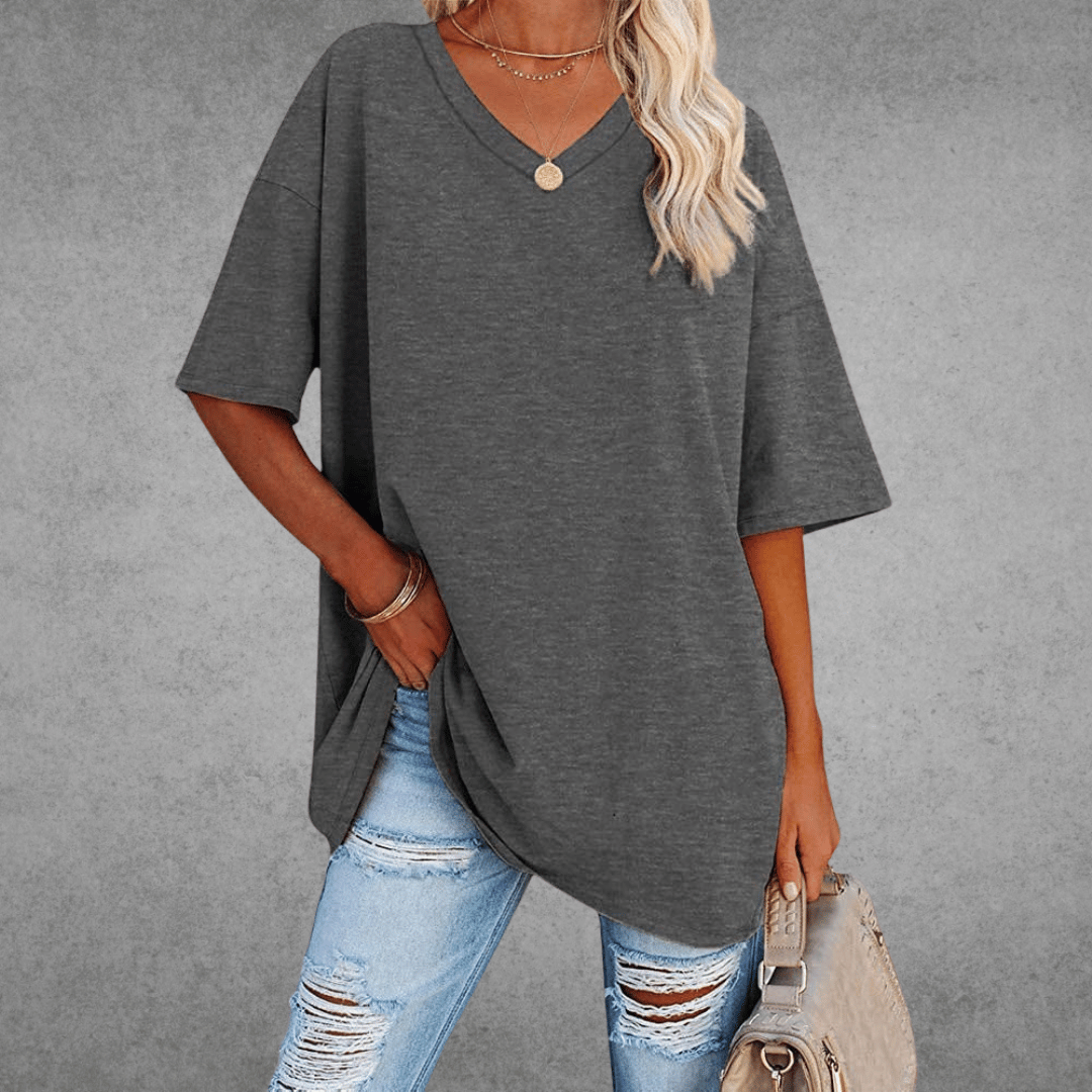 Nikita Oversized V-Neck Shirt