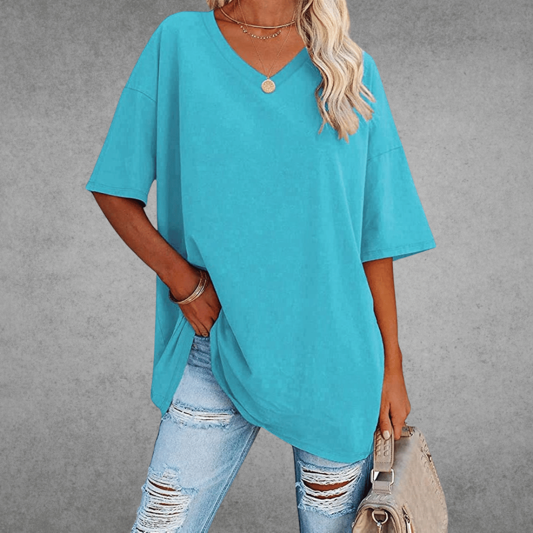 Nikita Oversized V-Neck Shirt