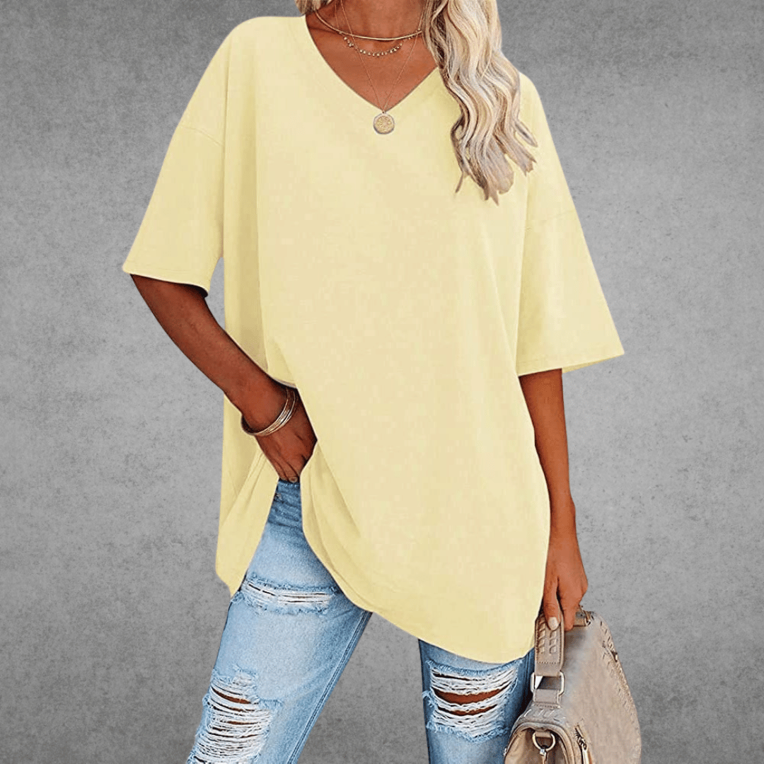 Nikita Oversized V-Neck Shirt