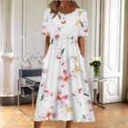 Ruby Floral Midi Dress