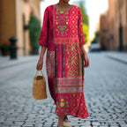 Tracy Loose Fit Boho Maxi Dress