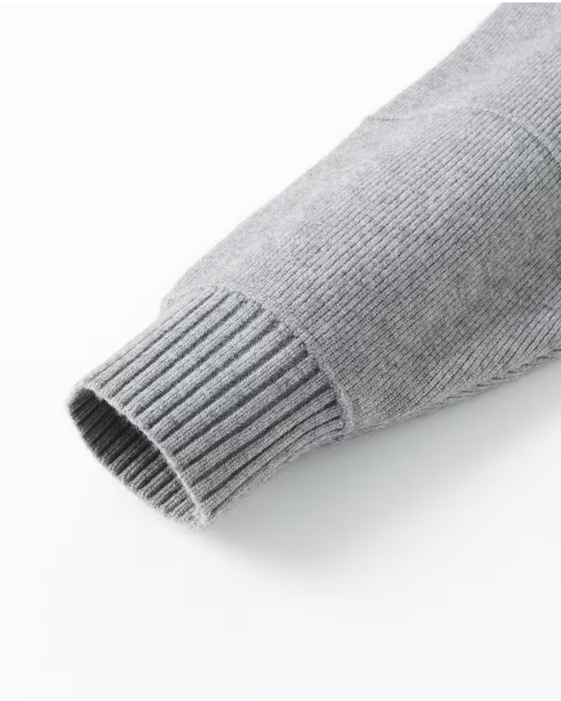 Men’s Full Zip Knit Cardigan – Stand Collar Sweater