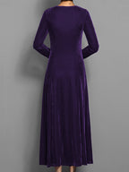 Elizabeth Soft Velvet Dress