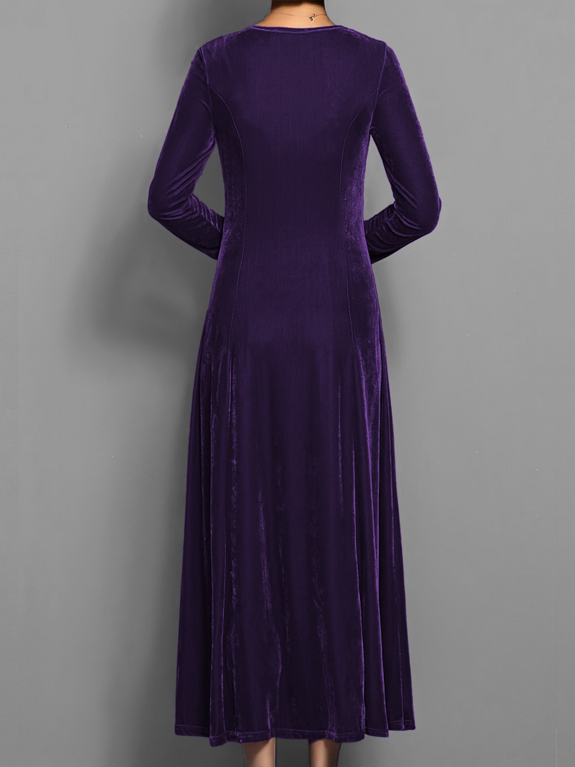 Elizabeth Soft Velvet Dress