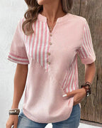 Monroe Soft Striped Blouse