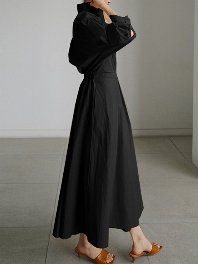Mathilda Elegant Shirt Dress