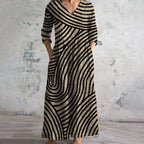 Bonnie Vintage Striped Dress