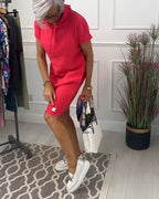 Tina Relaxed Hoodie Dress