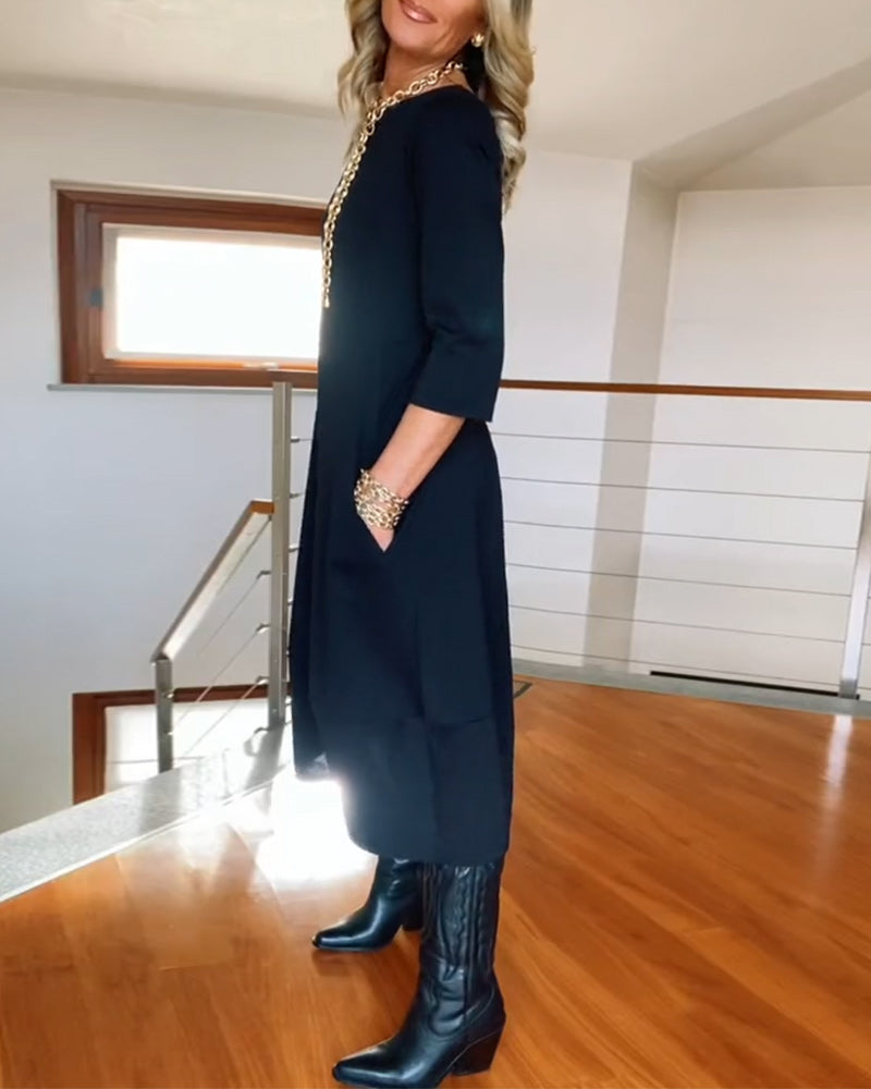 Seraphina Elegant Flattering Dress