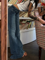 High Waist Flare Denim Jeans